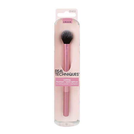Real Techniques Professional Setting Makeup Brush, Helps Lock in Foundation and Concealer