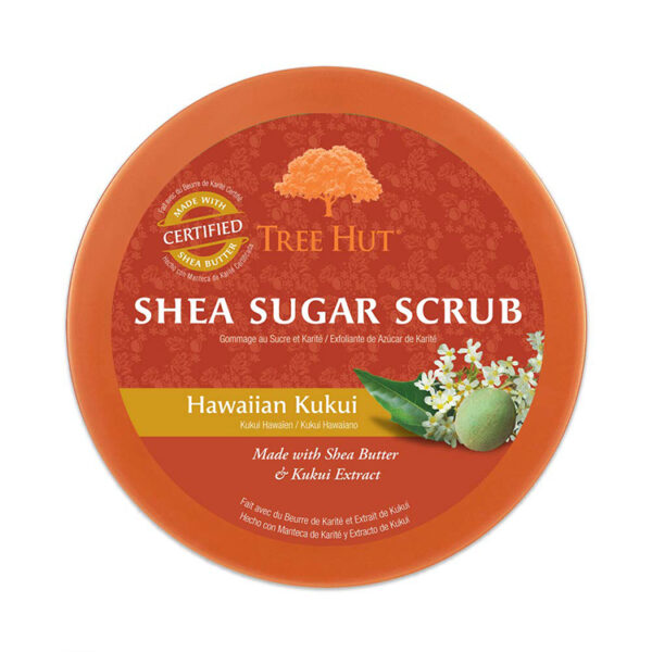 Tree Hut Shea Sugar Scrub Hawaiian Kukui, 18oz, Ultra Hydrating and Exfoliating Scrub - Image 2