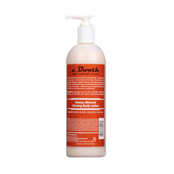 Freeman C Booth Firming Body Lotion, Honey Almond, 15.7 oz