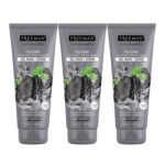 Freeman Facial Charcoal & Black Sugar Polish Mask 6 oz. - Set of 3