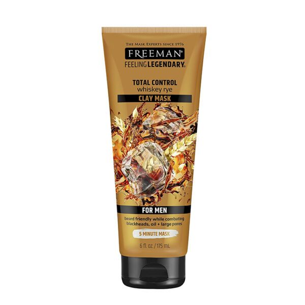 Freeman For Men 5-In-1 Total Control Clay Mask 6oz