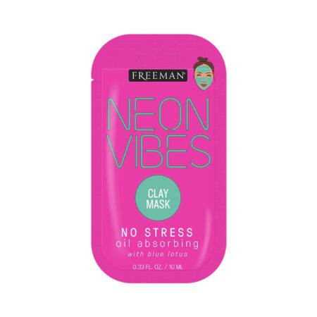 Freeman, Neon Vibes, Oil Absorbing, Clay Facial Mask