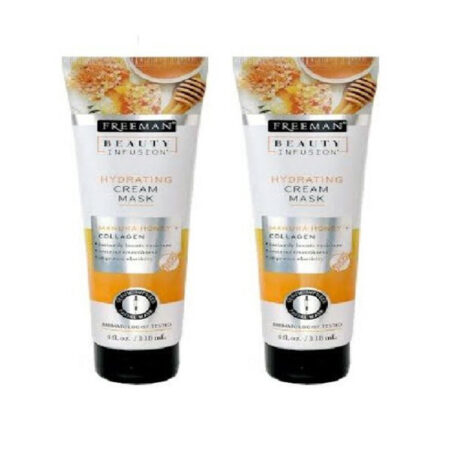 2 Pack Freeman Beauty Infusion Manuka Honey + Collagen Cream Mask