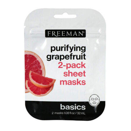 Freeman Purifying Grapefruit 2 pack sheet masks
