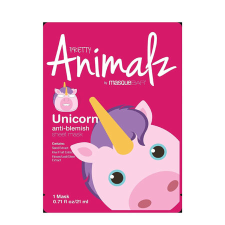 Pretty Animalz Unicorn Anti-Blemish Sheet Mask, pack of 1